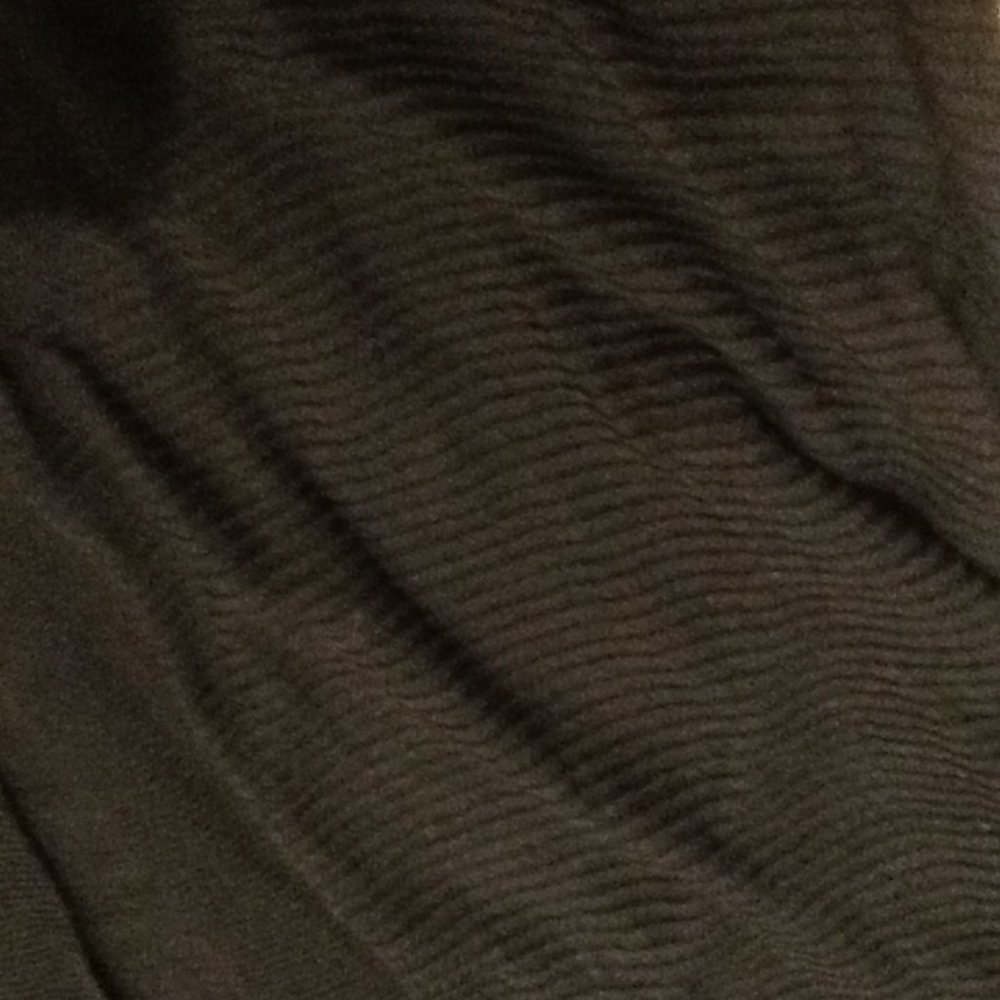 Black Ribbed Lightweight Buttonless Cardigan - image 7